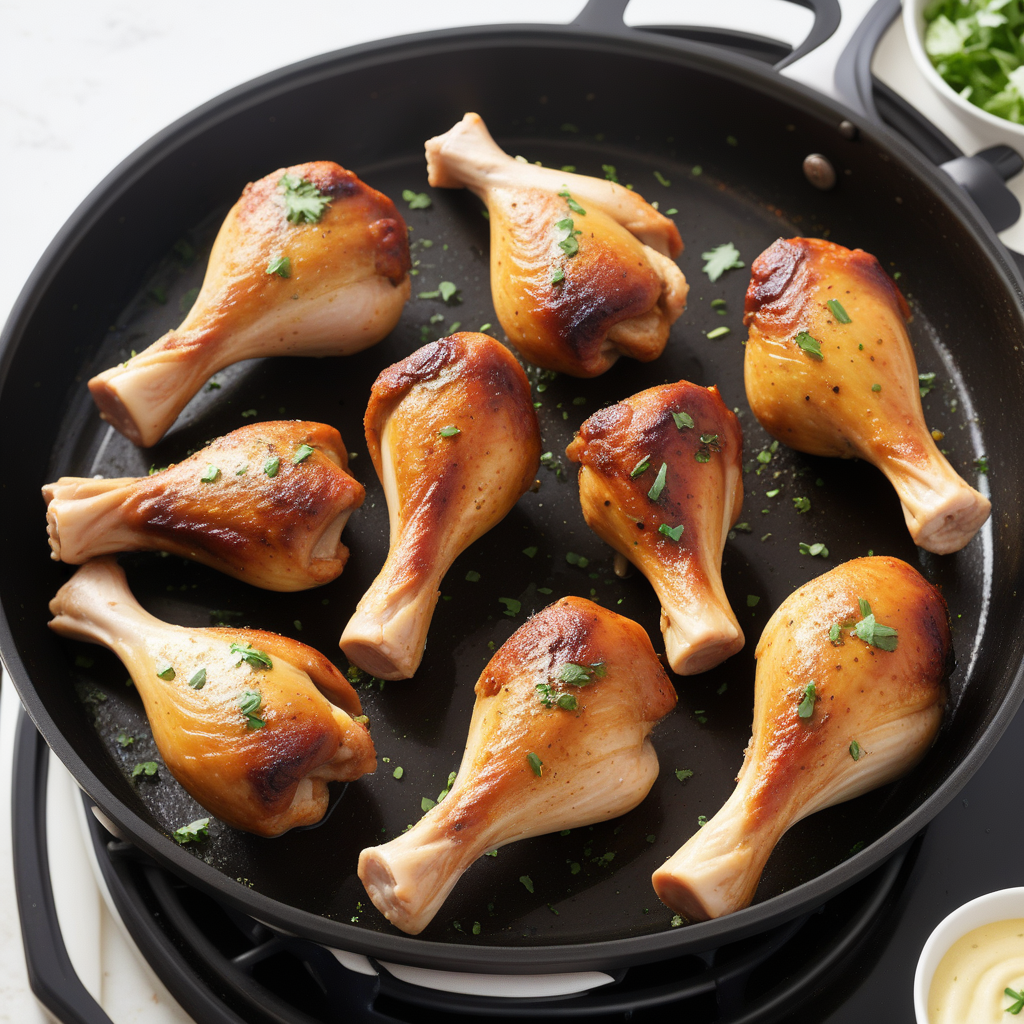 how to cook chicken drumsticks on the stove
