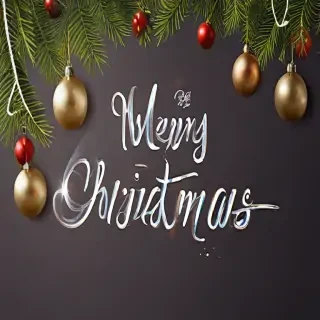 merry christmas transparent