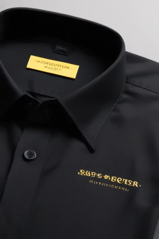 black shirt mockup