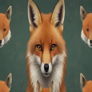 background fox