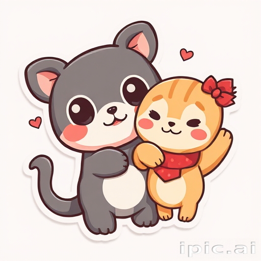 transparent cute stickers