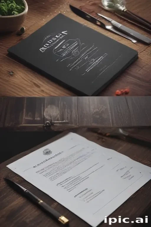 restaurant menu mockup free