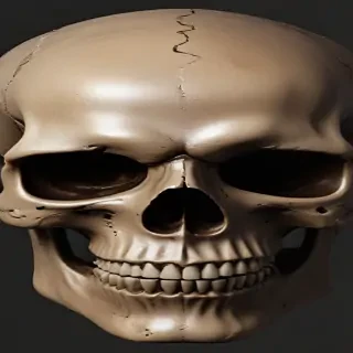 skull face png