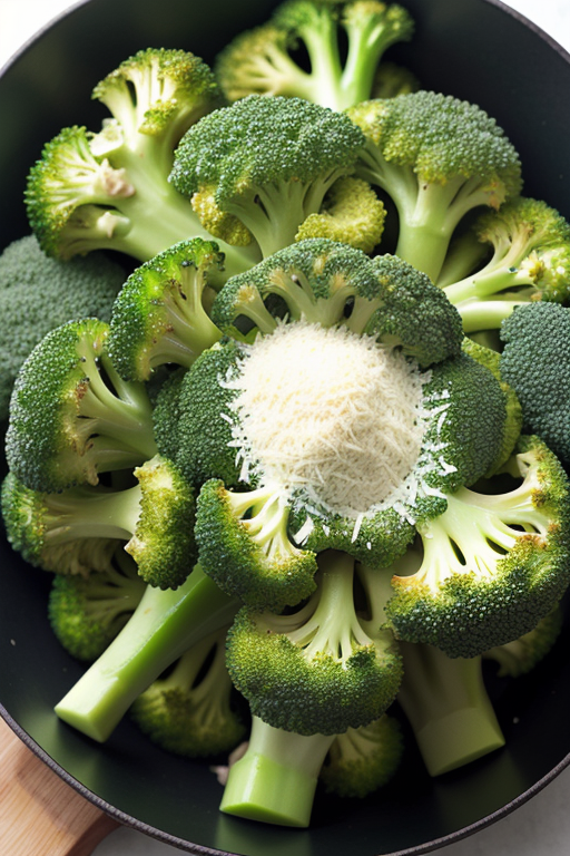 smashed broccoli with parmesan cheese recipe