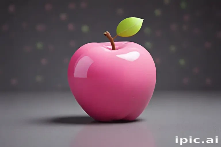 pink apple wallpaper