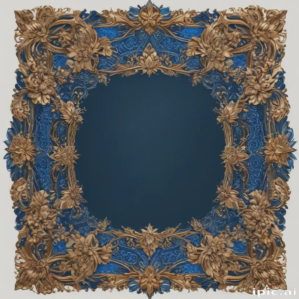 blue border png