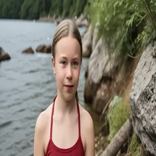 greta thunberg in bikini