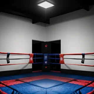 background boxing ring