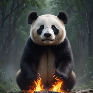 panda background