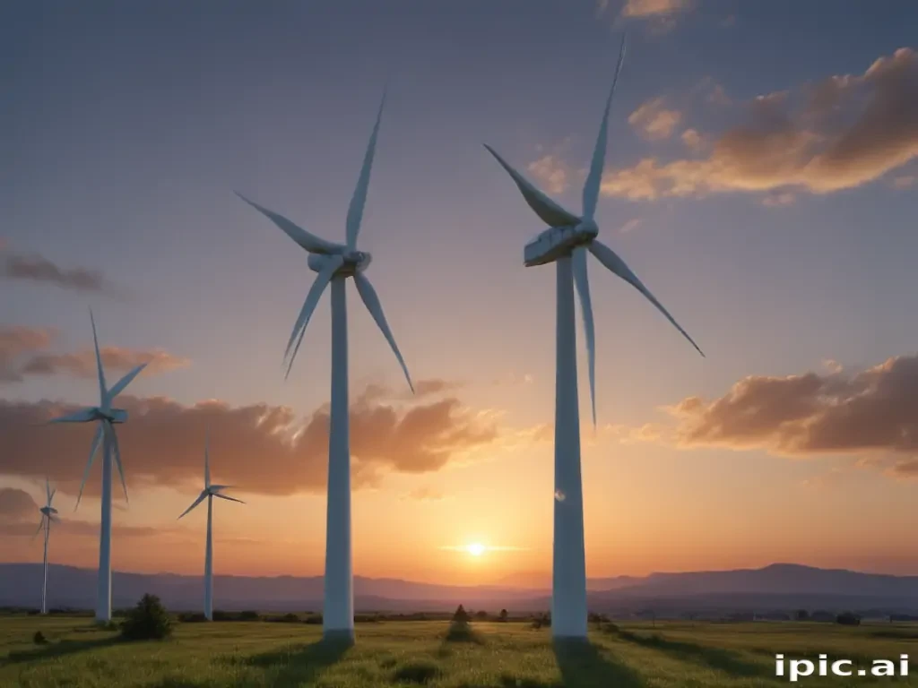 wind turbine png