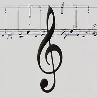 music note transparent