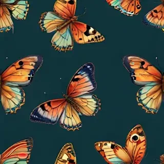 butterfly drawign