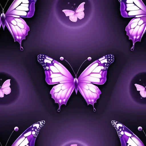 purple butterfly wallpaper