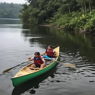 canoeing png
