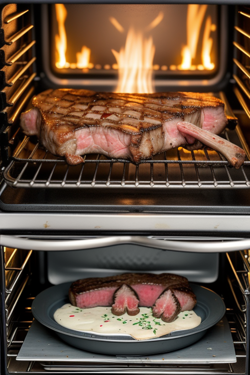 how to cook t bone steak in oven