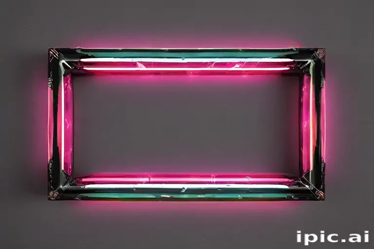 neon frame