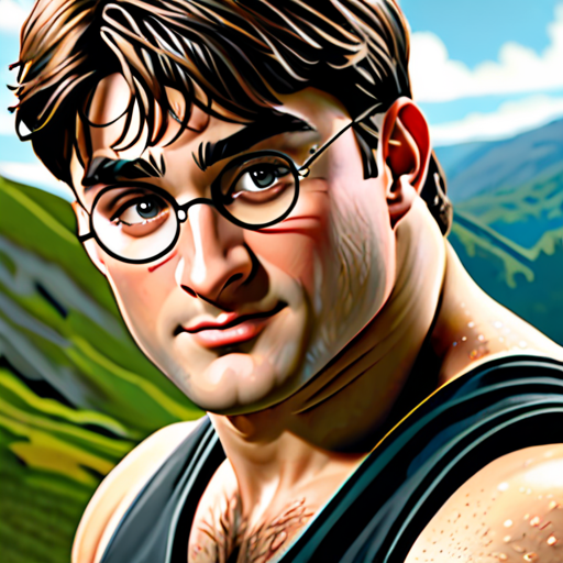  Dream Big-buff Stocky Burly Beefy Buff Hunk Harry Potter