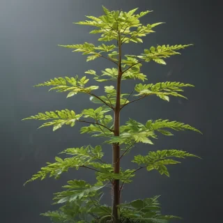 transparent plant