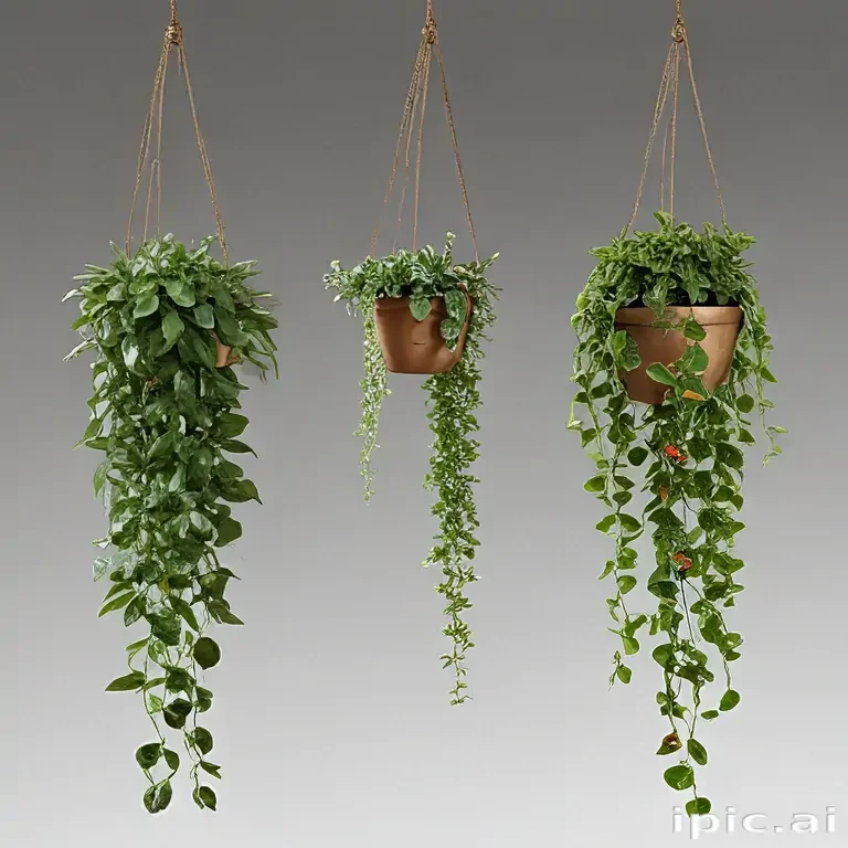 hanging plants png