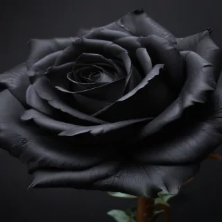 black rose picture
