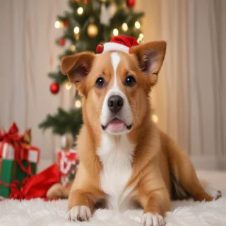 dog christmas photos