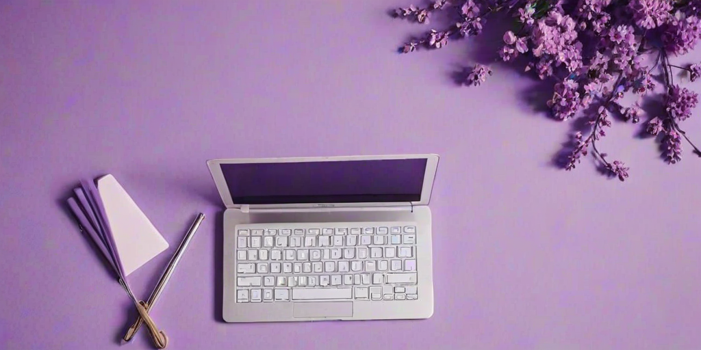 purple aesthetic wallpaper laptop