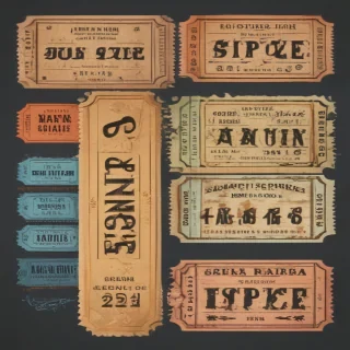 ticket clip art