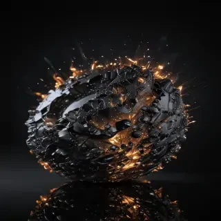sparkle black background