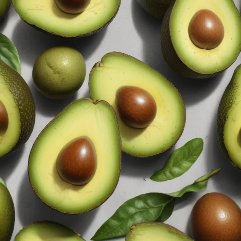 avocado drawing