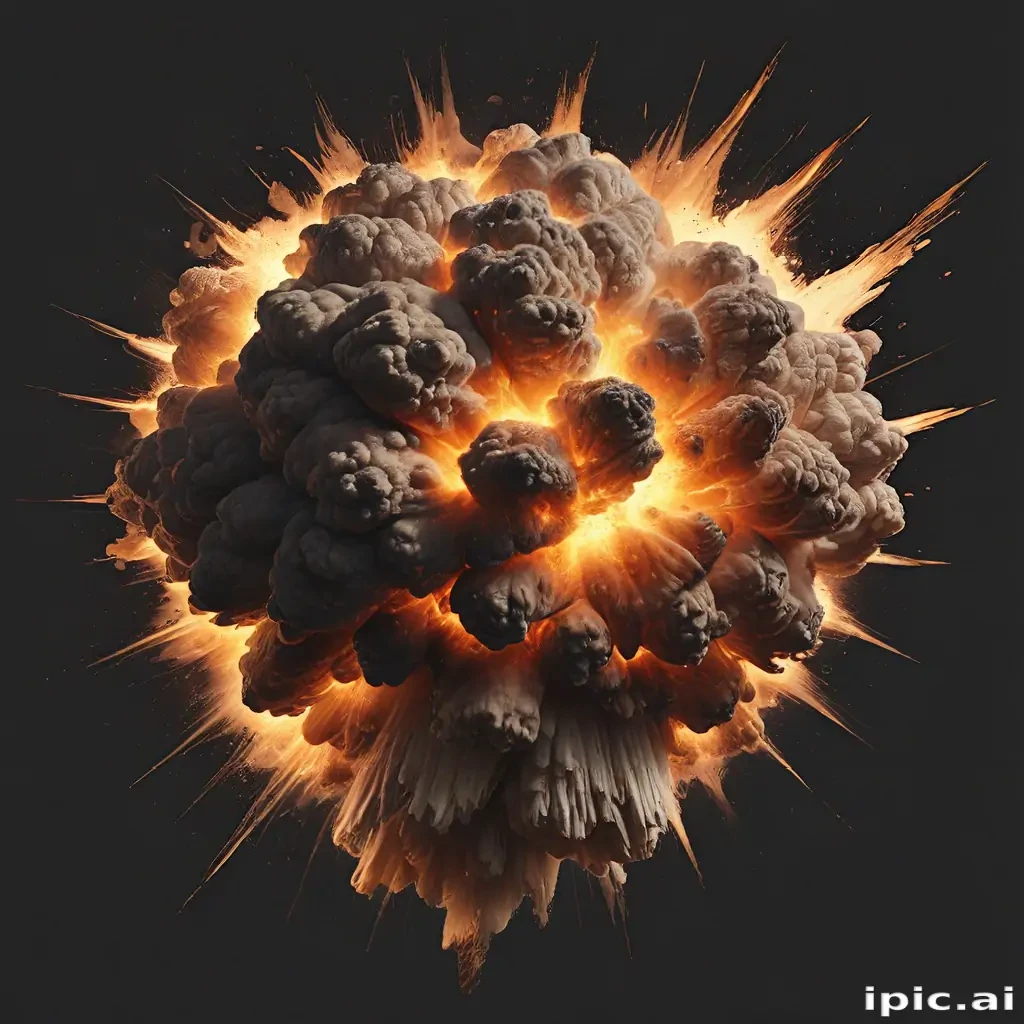 explosion transparent png