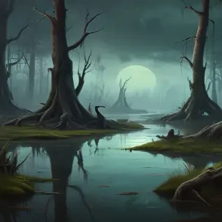 swamp background