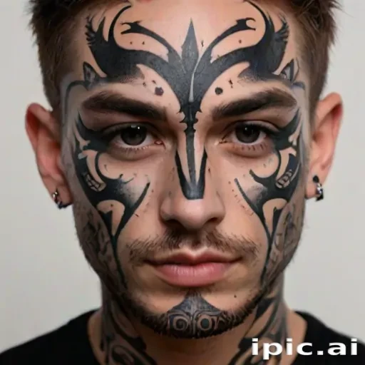 face tattoo png