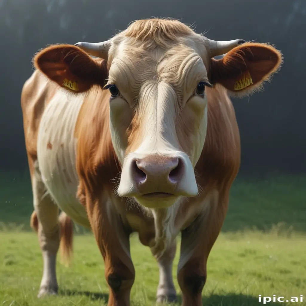 transparent cow