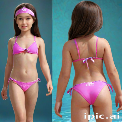 ai little girl bikini