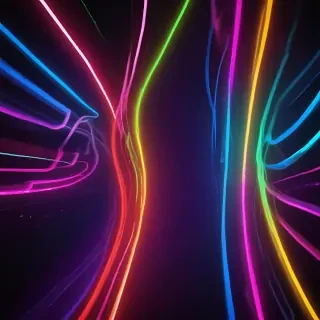 neon colorful background