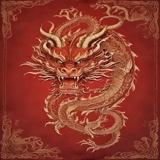chinese dragon background