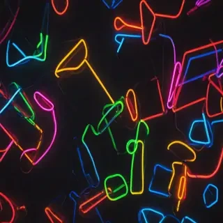 neon colors