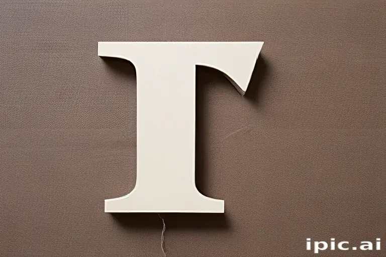 letter t
