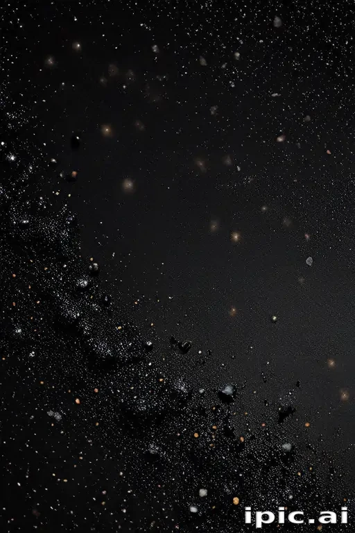 black and glitter background