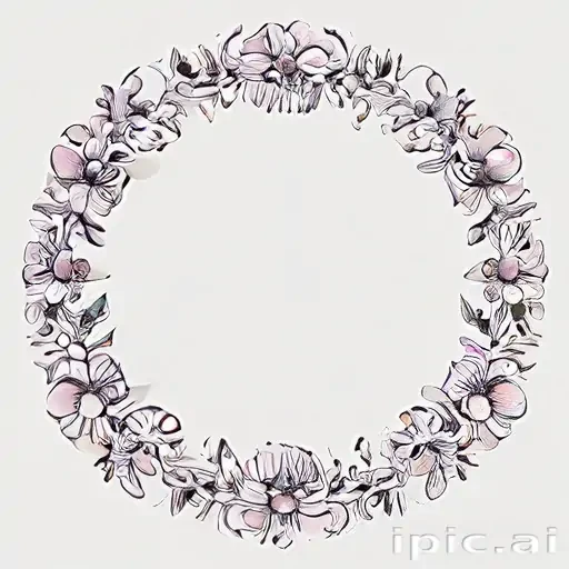 flower circle png