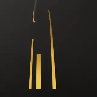 gold line png