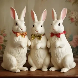 vintage bunnies