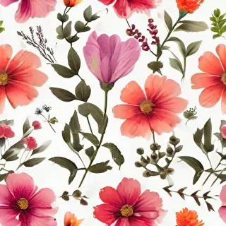 pressed flower png