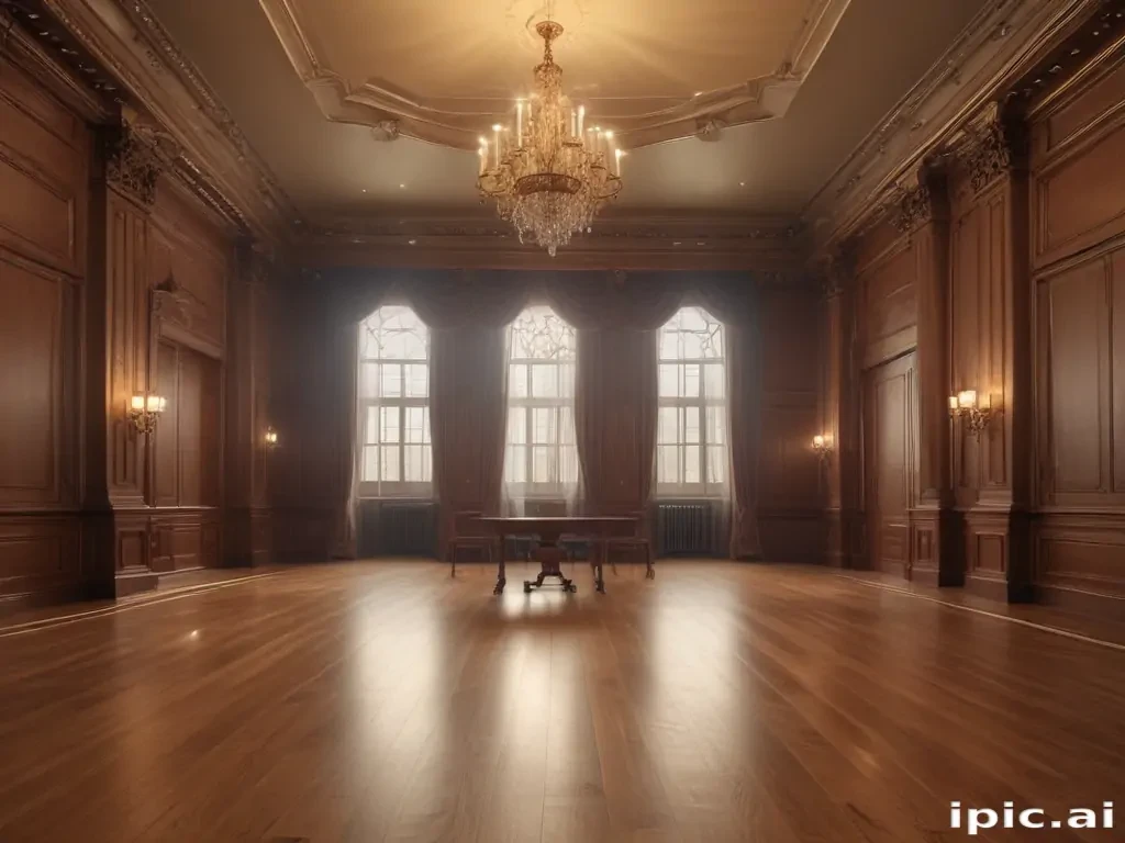 court room background