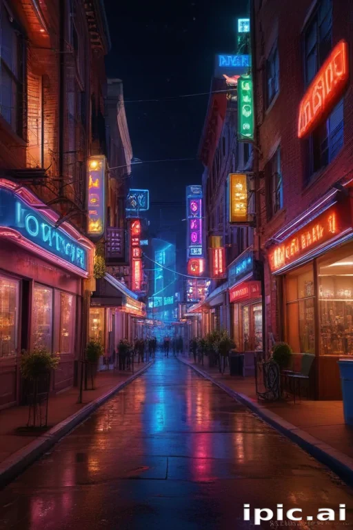 neon back ground