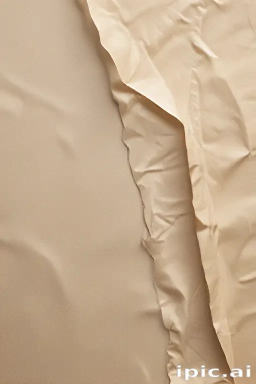 wrinkled paper overlay