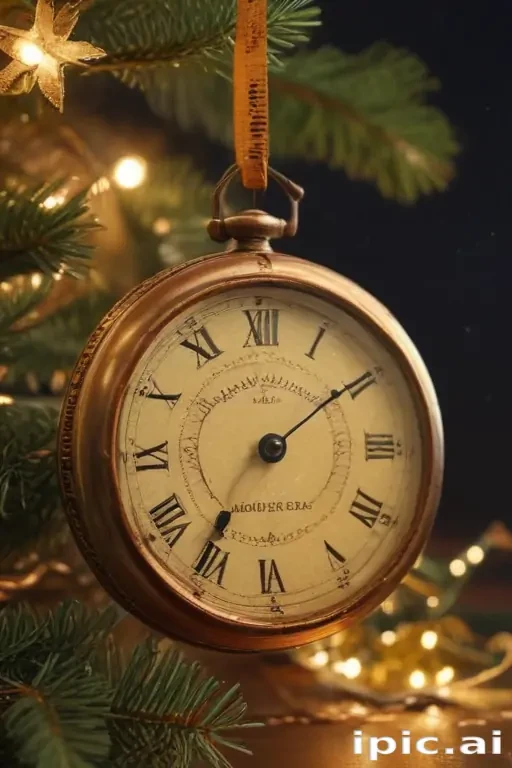 happy new year vintage