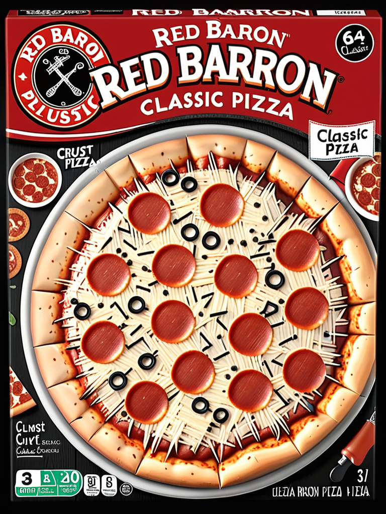 red baron classic crust pizza