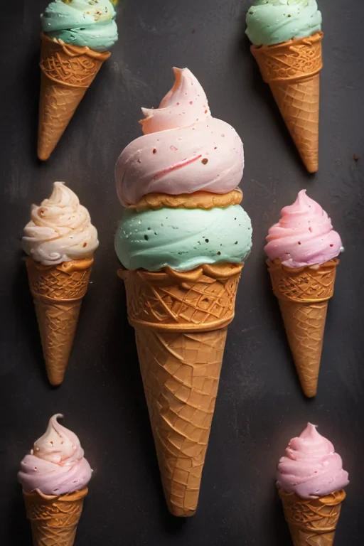 images of a ice cream cone