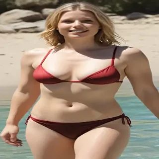 Kirsten Bell in bikini